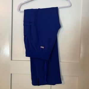 Figs original royal blue scrub set